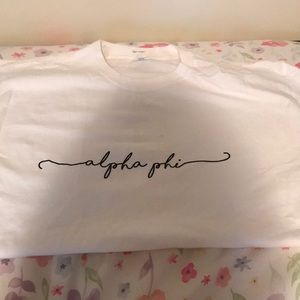 Alpha Phi T-shirt